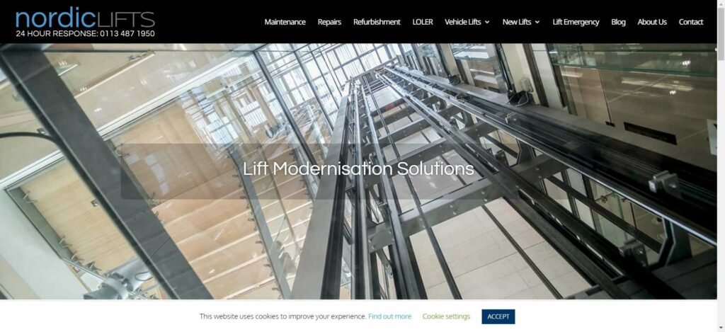 Nordic Lifts - swedish elevator company - FUJIXD